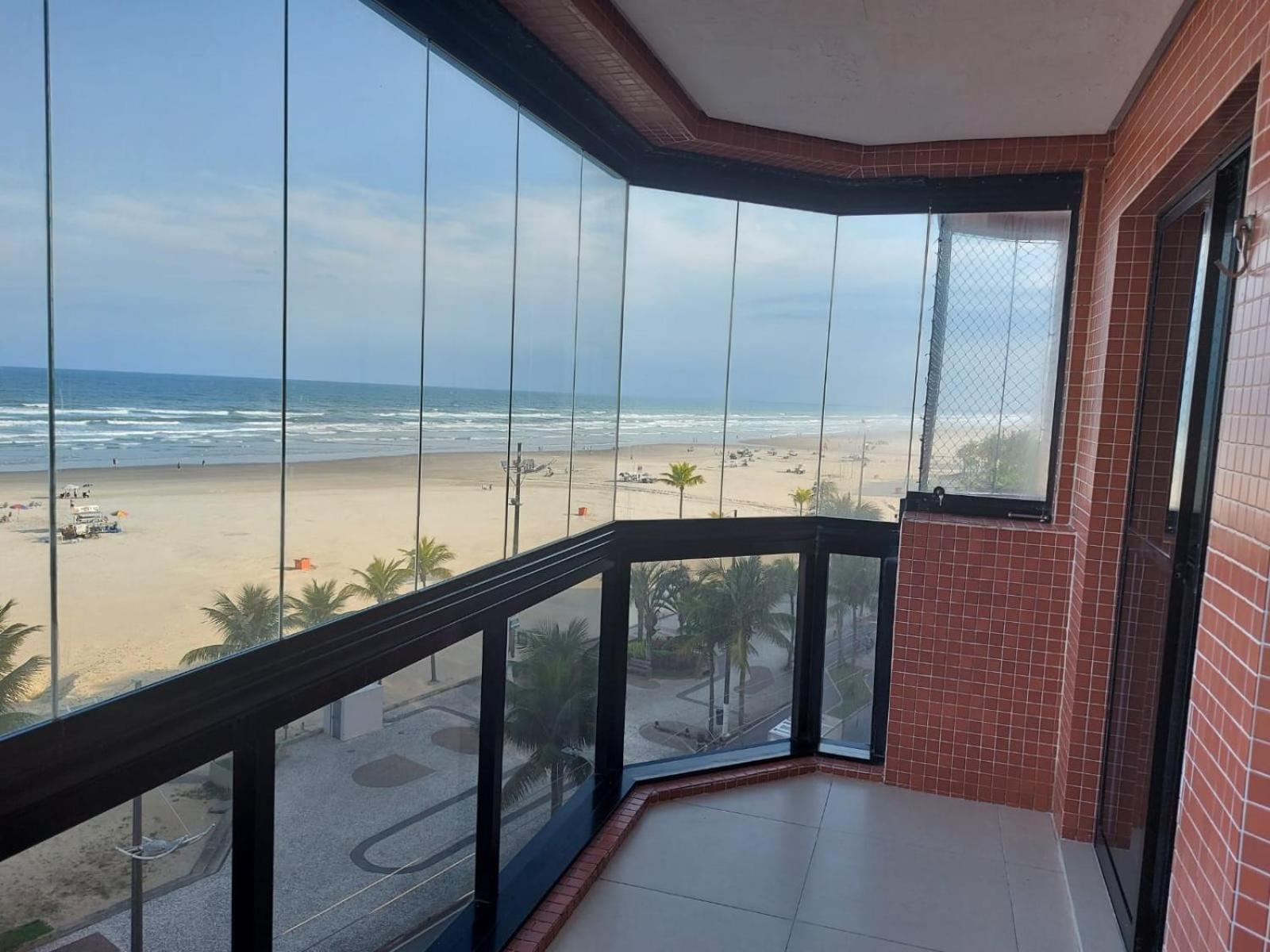 Guilhermina Frente Para O Mar Praia Grande Dış mekan fotoğraf